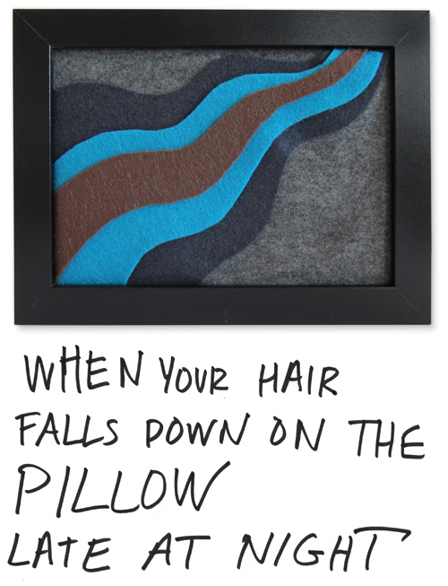 Lyrics from The Balcony by The Rumour Said Fire: when your hair falls down on the pillow late at night