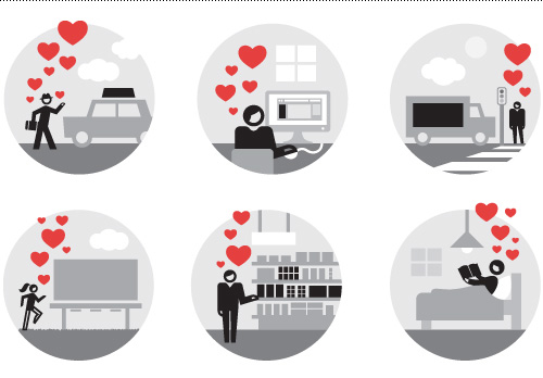 Series of icons for a Coke internal diagram, made through Xplane.