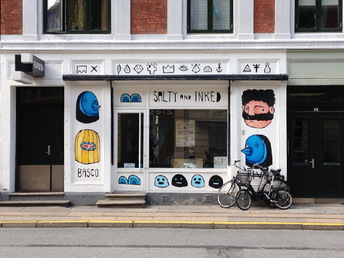 Artwork on my office space in Copenhagen.