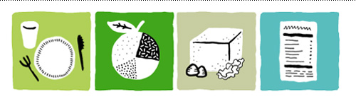 Four resource icons for the Well Vegan homepage.