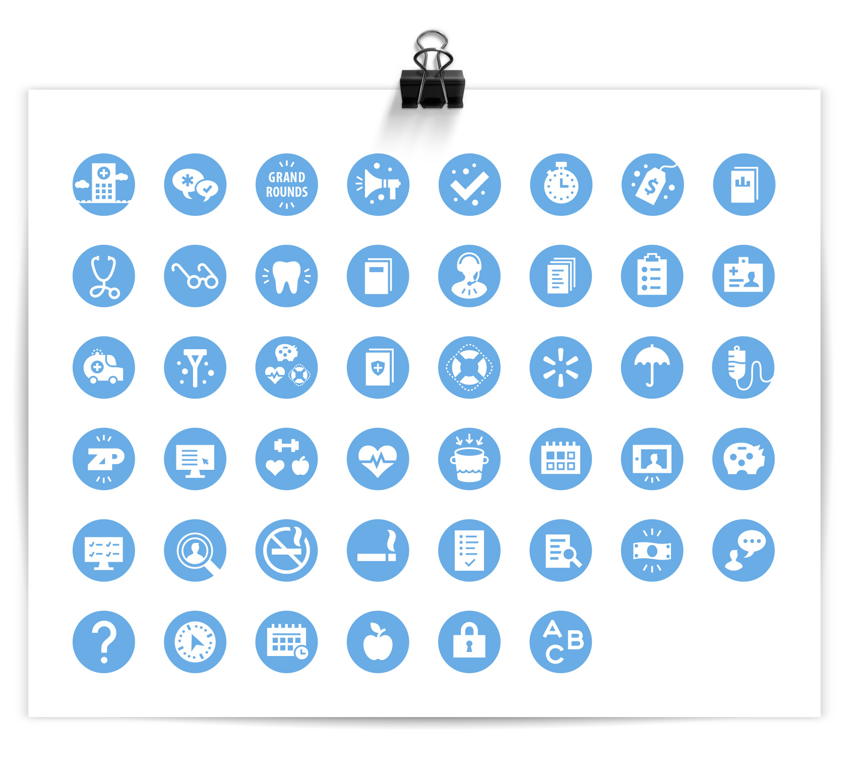 lots and lots of icons