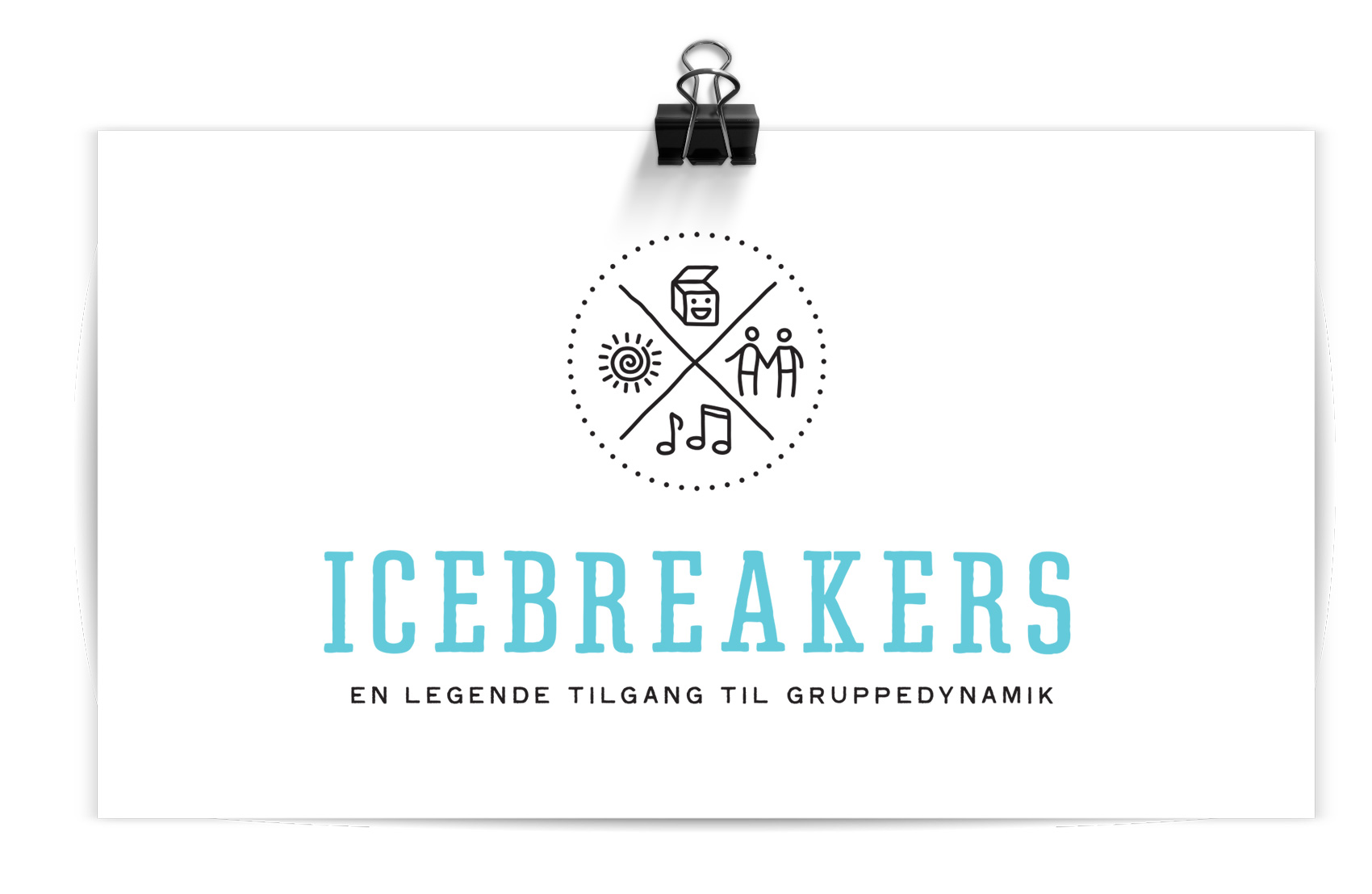 ICEBREAKERS - icons for the four types of activities